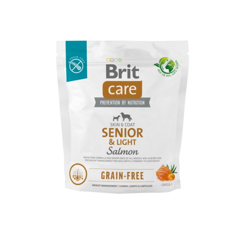 BRIT Care Dog Grain-free Senior & Light 1 kg
