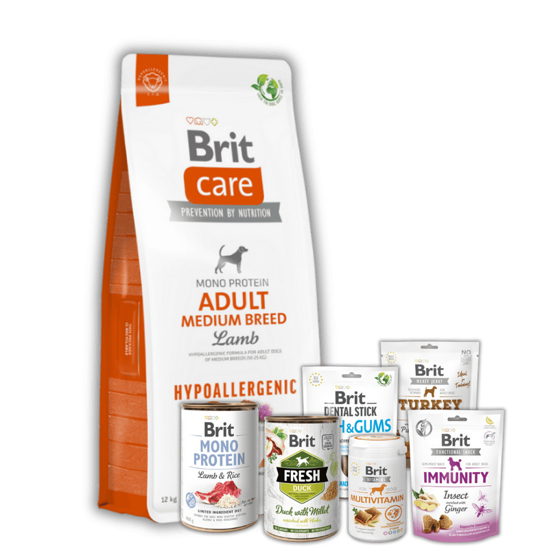 Brit Care Dog Adult Medium Hypoallergenic - 12kg
