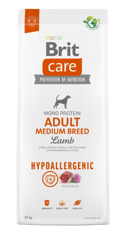 Brit Care Dog Adult Medium Hypoallergenic - 12kg