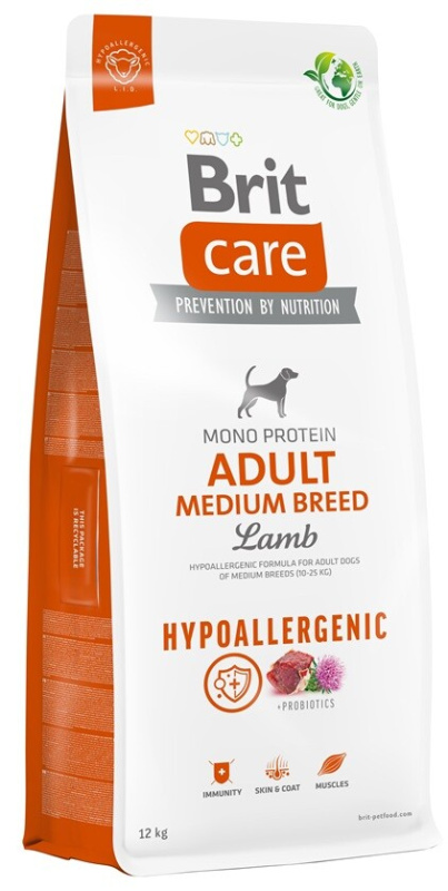 Brit Care Dog Adult Medium Hypoallergenic - 12kg