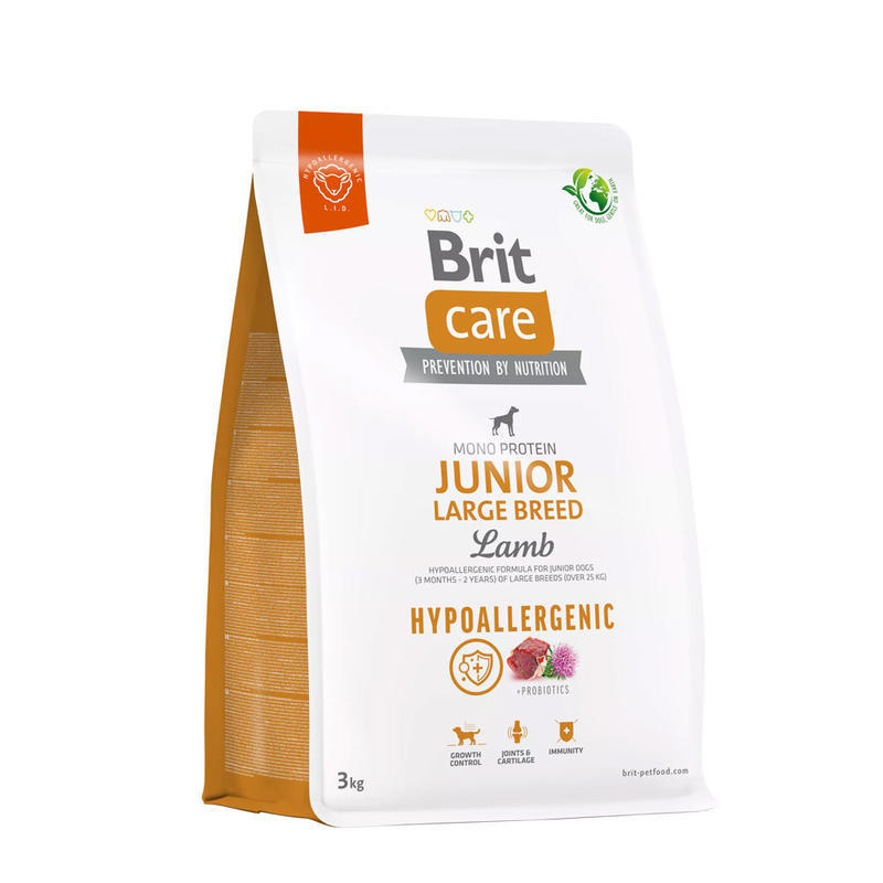 Brit Care Dog Junior Large Lamb Hypoallergenic - 3kg