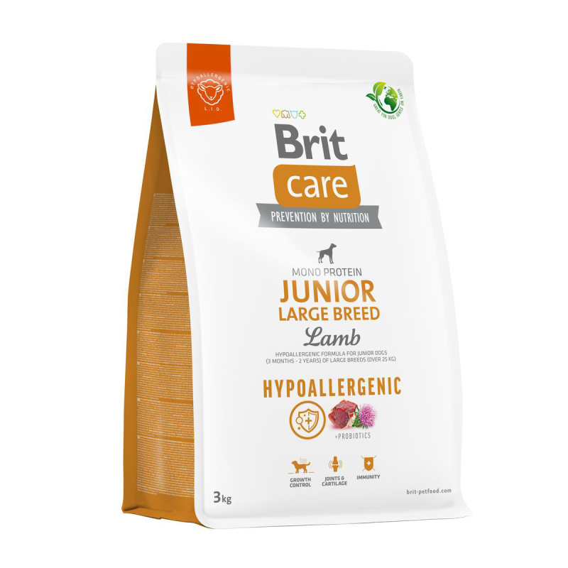 Brit Care Dog Junior Large Lamb Hypoallergenic - 3kg