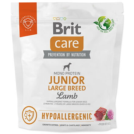 Brit Care Junior Large Breed Hypoallergenic Lamb - 1kg