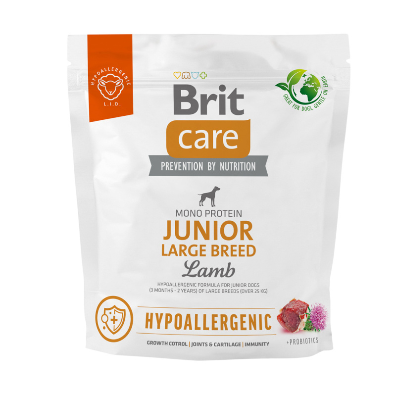 Brit Care Junior Large Breed Hypoallergenic Lamb - 1kg