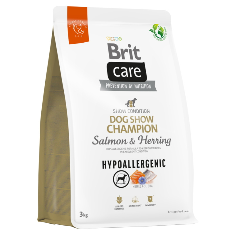 Brit Care Dog Dog Show Champion Hypoallergenic - 3kg
