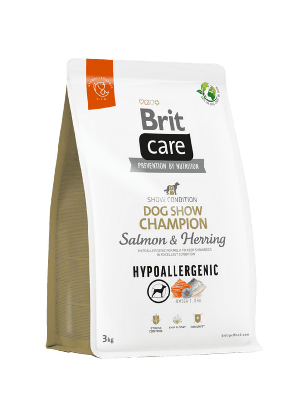 Brit Care Dog Dog Show Champion Hypoallergenic - 3kg