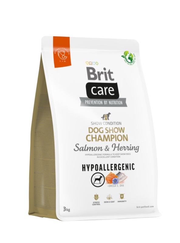 Brit Care Dog Dog Show Champion Hypoallergenic - 3kg