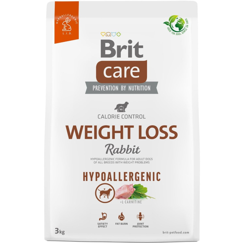 Brit Care Dog Weight Loss Hypoallergenic - 3kg