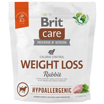 Brit Care Dog Weight Loss Hypoallergenic - 1kg