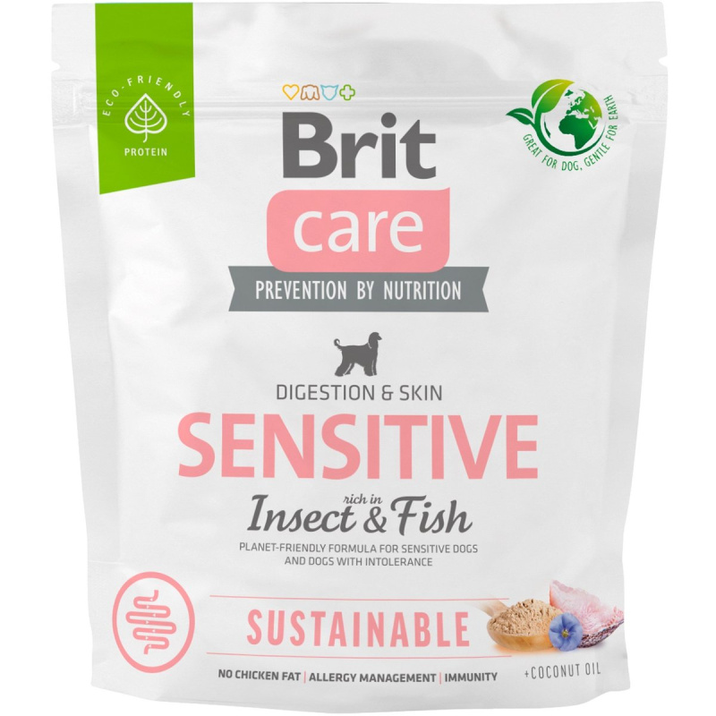 Brit Care Sustainable Sensitive Insect & Fish pro psy