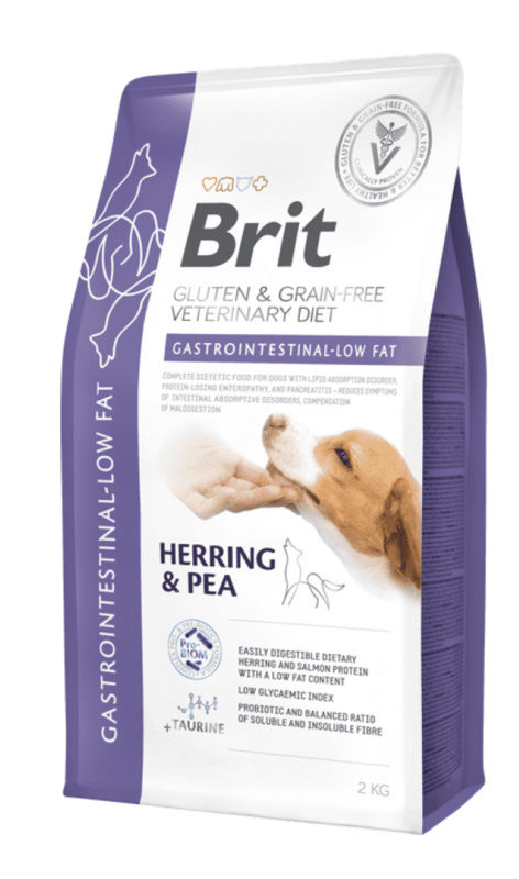 Brit VD Dog GF Gastrointestinal-Low fat 2kg