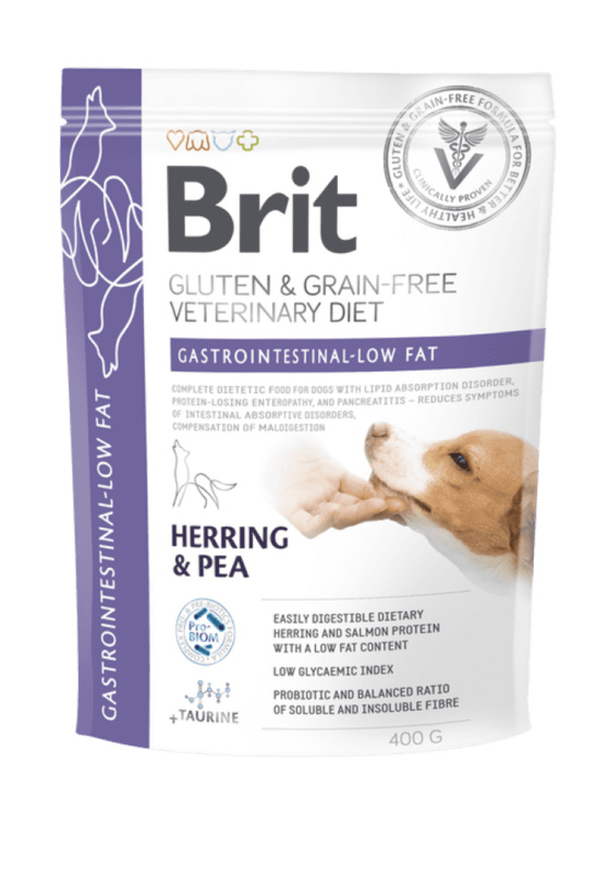 Brit VD Dog GF Gastrointestinal-Low fat 400g