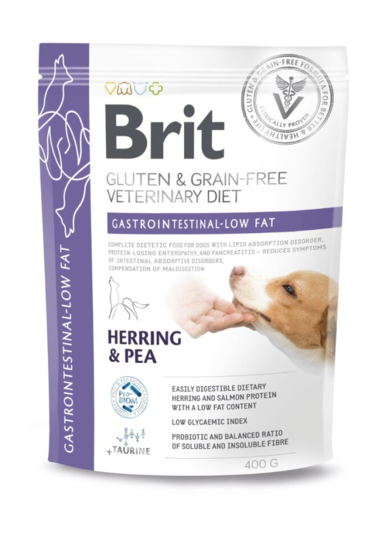 Brit VD Dog GF Gastrointestinal-Low fat 400g