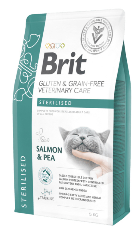 Brit GF Veterinary Care Cat Sterilised 5 kg