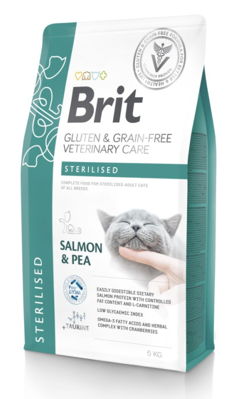 Brit GF Veterinary Care Cat Sterilised 5 kg