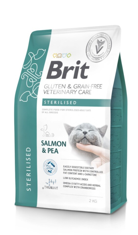 Brit GF Veterinary Care Cat Sterilised 2 kg