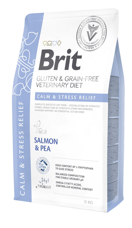Brit GF Veterinary Diets Cat Calm & Stress Relief 5 kg