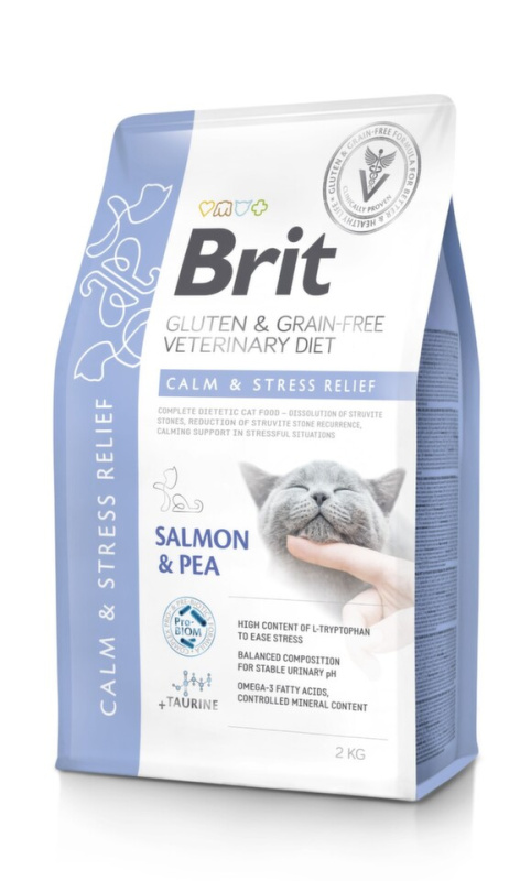 Brit GF Veterinary Diets Cat Calm & Stress Relief 2 kg