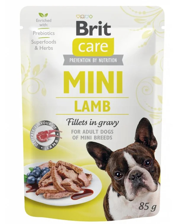 Brit Care Dog Mini Lamb fillets in gravy 85 g