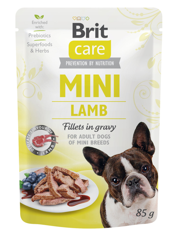 Brit Care Dog Mini Lamb fillets in gravy 85 g