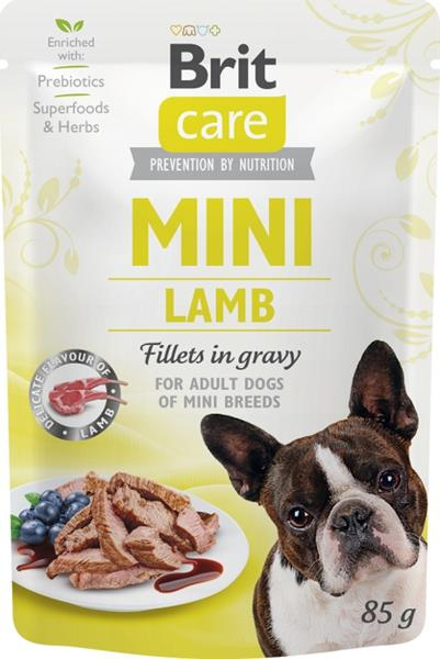 Brit Care Dog Mini Lamb fillets in gravy 85 g