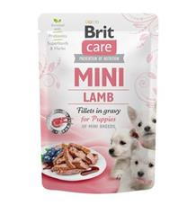 Brit Care Dog Mini Puppy Lamb fillets in gravy 85 g