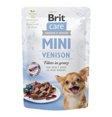 Brit Care Dog Mini Venison fillets in gravy 85 g
