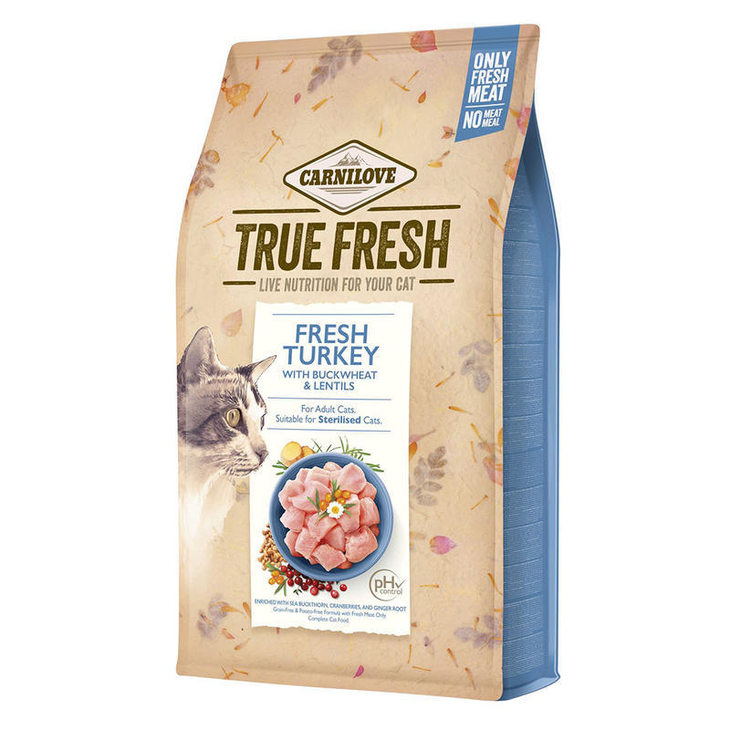 CARNILOVE True Fresh Cat Turkey 4,8 kg
