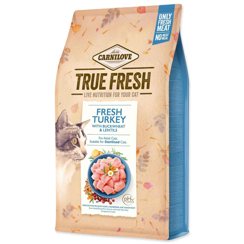 CARNILOVE True Fresh Cat Turkey 4,8 kg