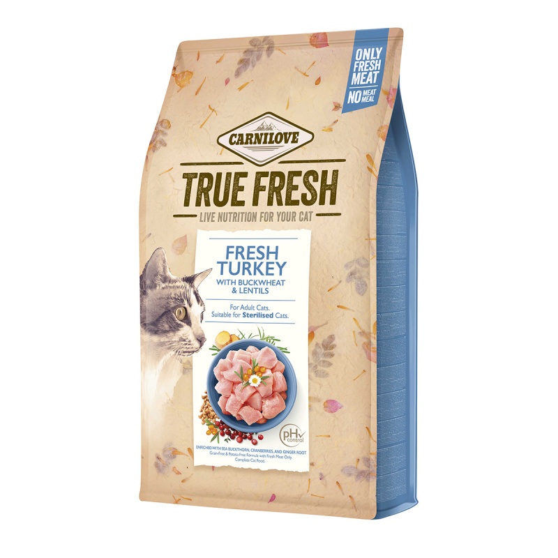 CARNILOVE True Fresh Cat Turkey 4,8 kg