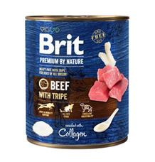 Brit Premium Dog by Nature konz Beef & Tripes  800 g