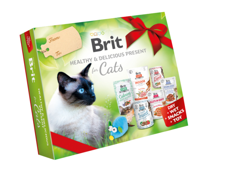 BRIT HEALTHY & DELICIOUS PRESENT FOR CATS 2022