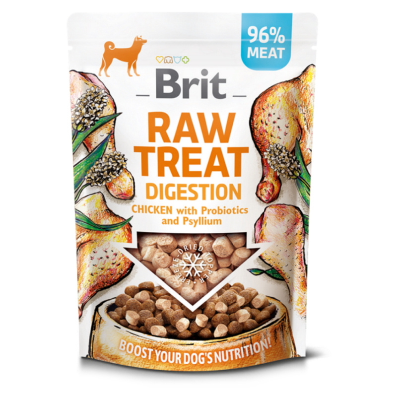Pochoutka Brit Raw Digestion Freeze-dried Kuře 40g