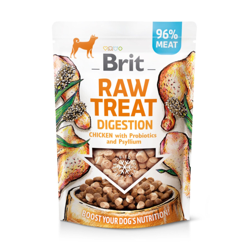 Pochoutka Brit Raw Digestion Freeze-dried Kuře 40g
