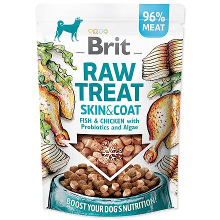 Brit Care Raw Treat Skin&Coat 40g - Fish/Chicken