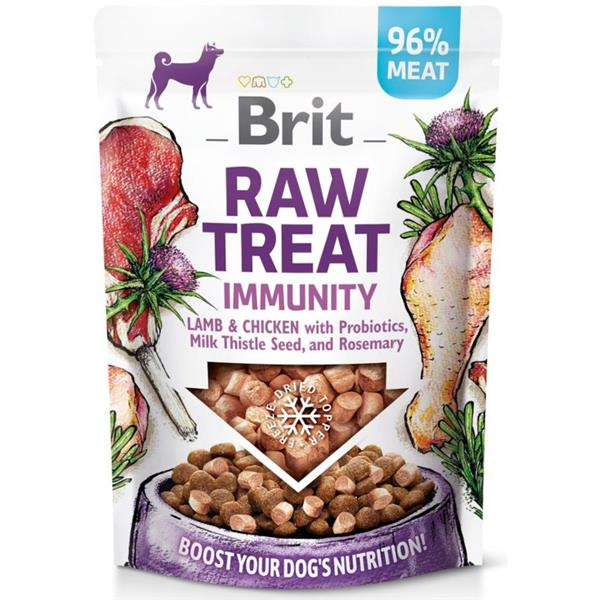 Brit Care Raw Treat Immunity 40g - Lamb/Chicken