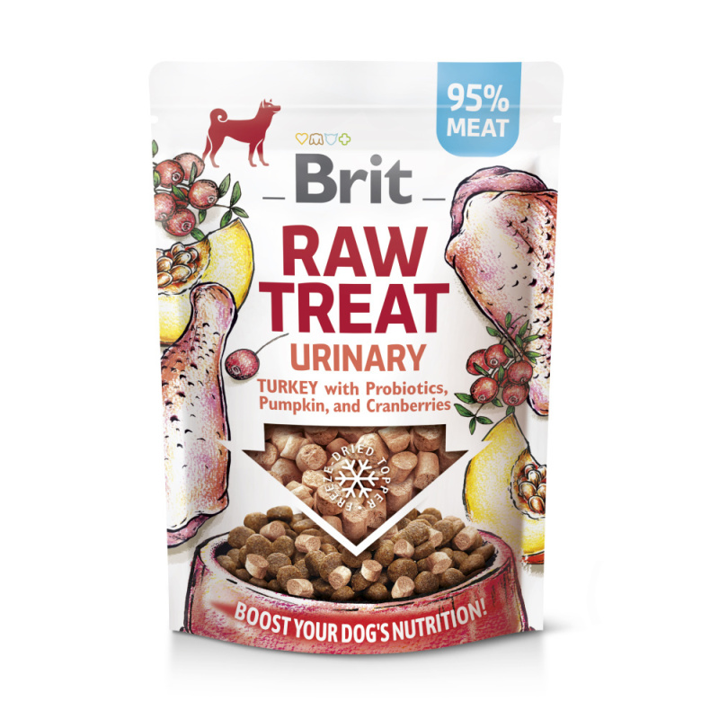 Pochoutka Brit Raw Urinary Freeze-dried Krůta 40g