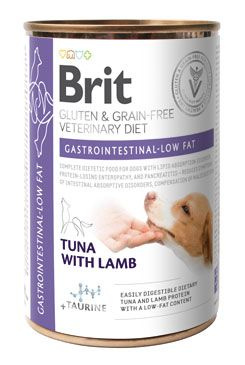 Brit VD Dog GF konz. Gastrointestinal Low Fat 400 g