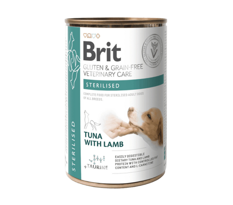 Brit VD Dog GF konz. Sterilised 400 g