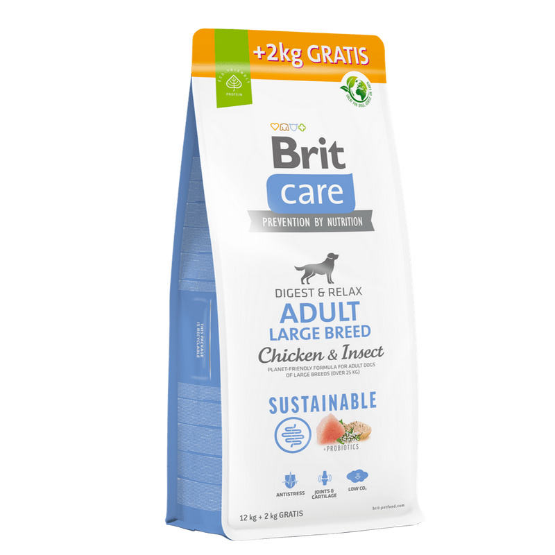 Brit Care Dog Sustainable Adult Large Breed 12+2kg ZDARMA