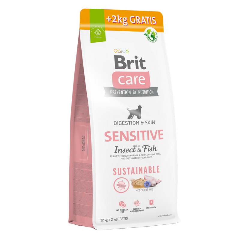Brit Care Sustainable Adult Sensitive Fish & Insect 14 kg