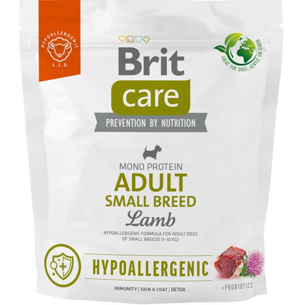 Brit Care Dog Hypoallergenic Adult Small Lamb - 1 kg