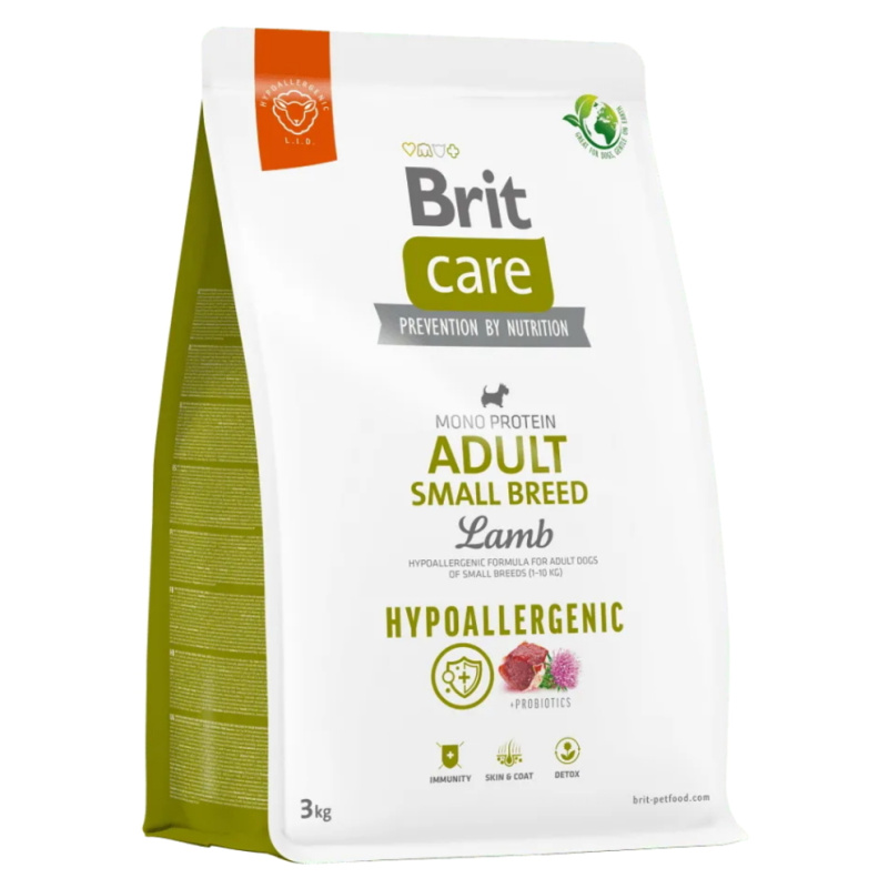 Brit Care Dog Hypoallergenic Adult Small Lamb - 3kg