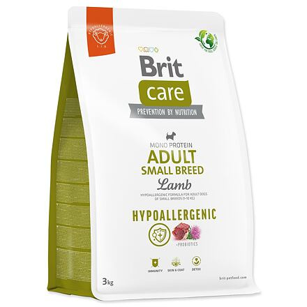 Brit Care Dog Hypoallergenic Adult Small Lamb - 3kg