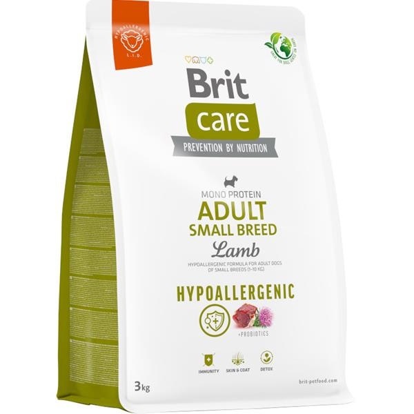 Brit Care Dog Hypoallergenic Adult Small Lamb - 3kg