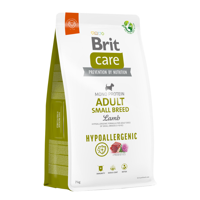 Brit Care Dog Hypoallergenic Adult Small Lamb - 7kg