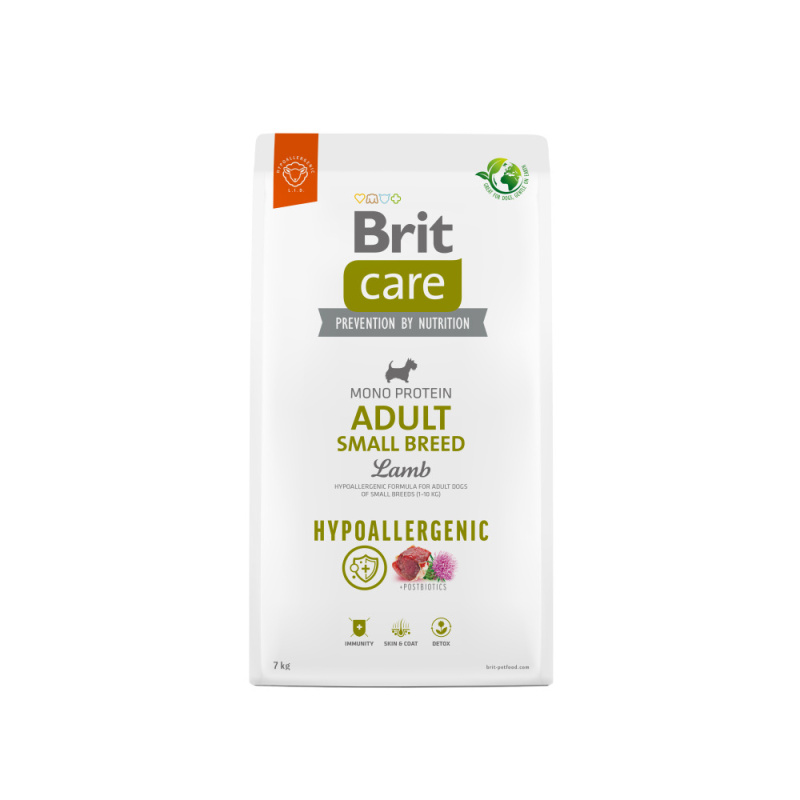 Brit Care Dog Hypoallergenic Adult Small Lamb - 7kg