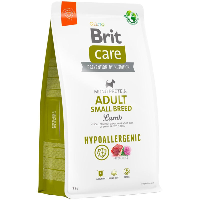 Brit Care Dog Hypoallergenic Adult Small Lamb - 7kg
