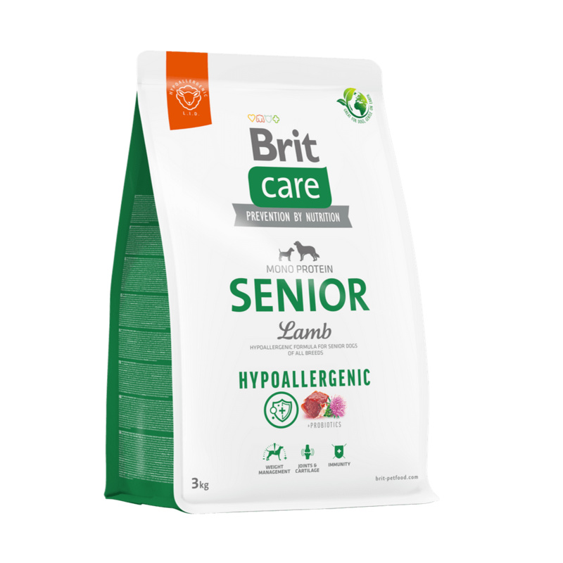 Krmivo Brit Care Dog Hypoallergenic Senior 3kg