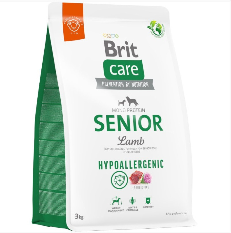 Krmivo Brit Care Dog Hypoallergenic Senior 3kg